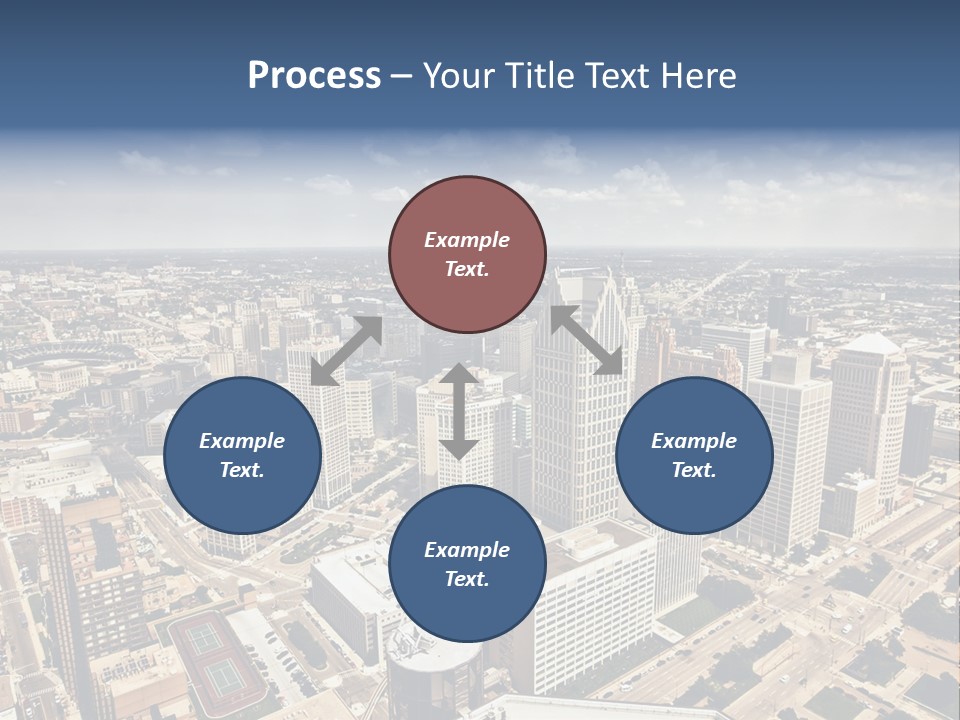 Day Scene Capital PowerPoint Template