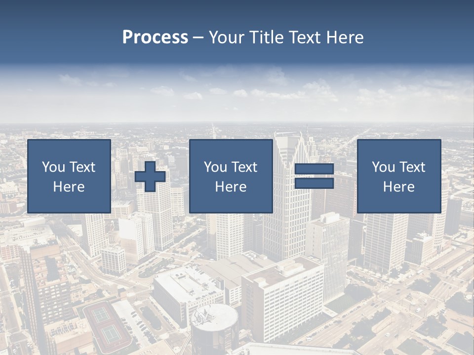 Day Scene Capital PowerPoint Template