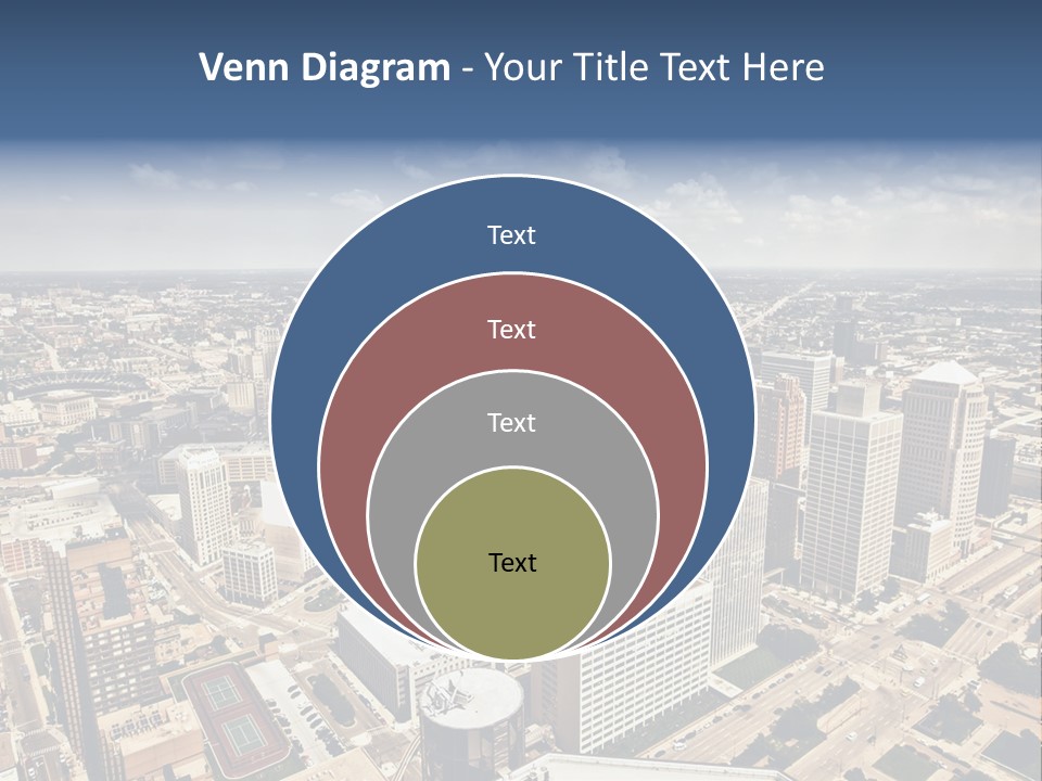 Day Scene Capital PowerPoint Template