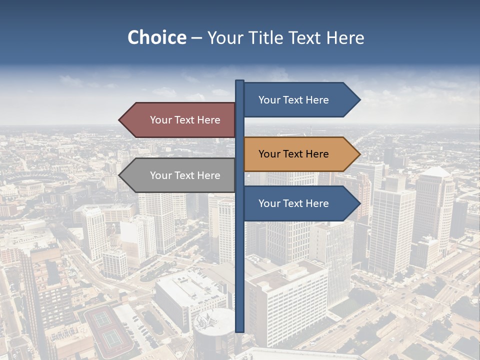 Day Scene Capital PowerPoint Template