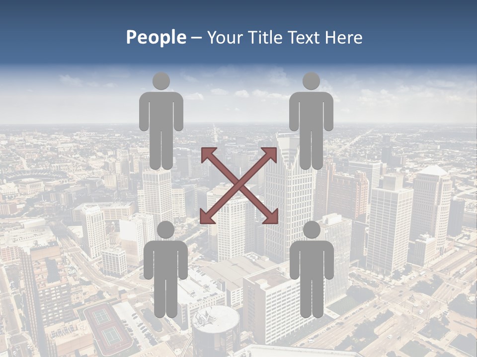 Day Scene Capital PowerPoint Template