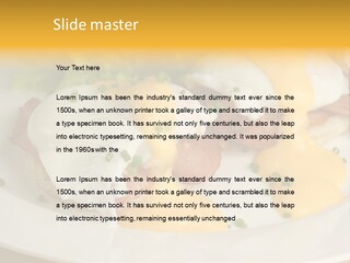 Bacon Crust Tasty PowerPoint Template