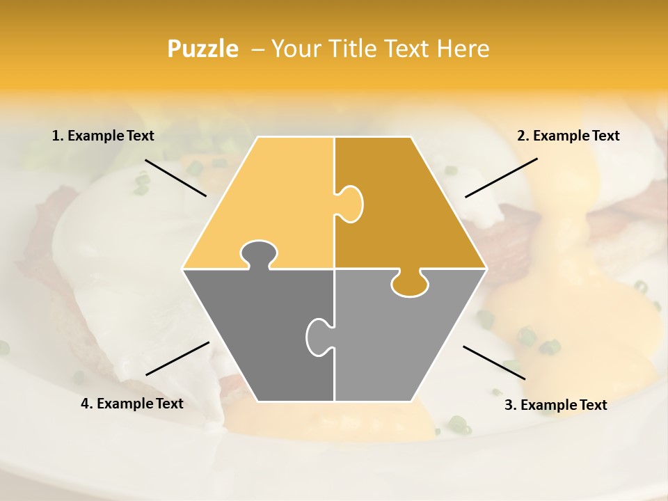 Bacon Crust Tasty PowerPoint Template