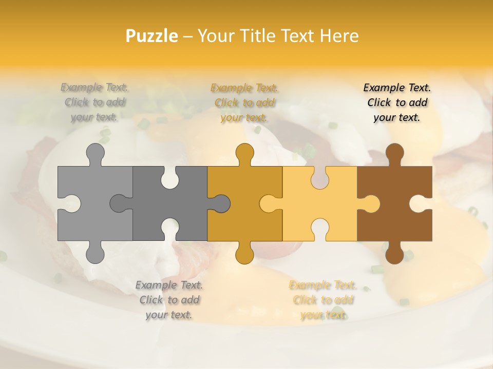 Bacon Crust Tasty PowerPoint Template