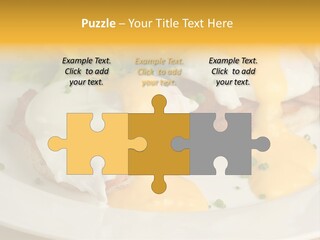 Bacon Crust Tasty PowerPoint Template