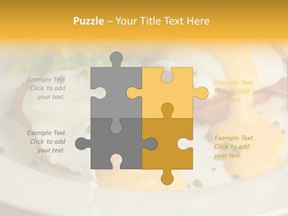 Bacon Crust Tasty PowerPoint Template
