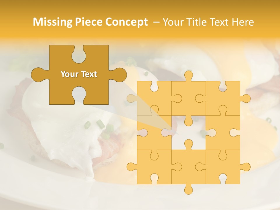 Bacon Crust Tasty PowerPoint Template