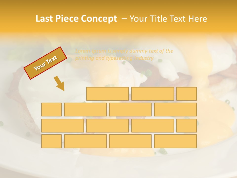 Bacon Crust Tasty PowerPoint Template