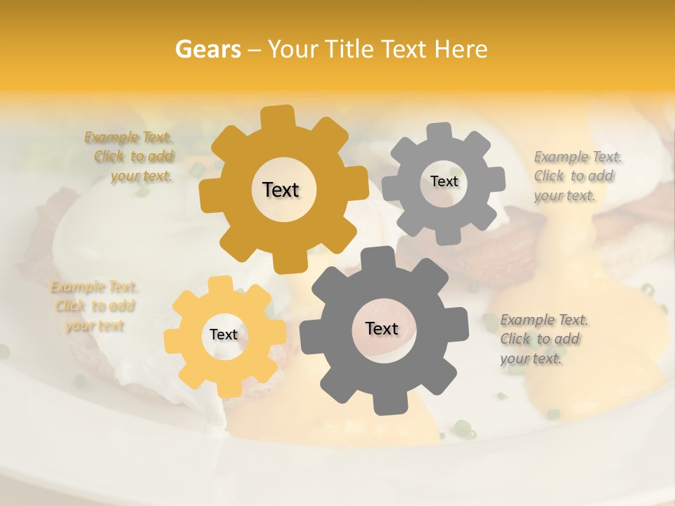 Bacon Crust Tasty PowerPoint Template