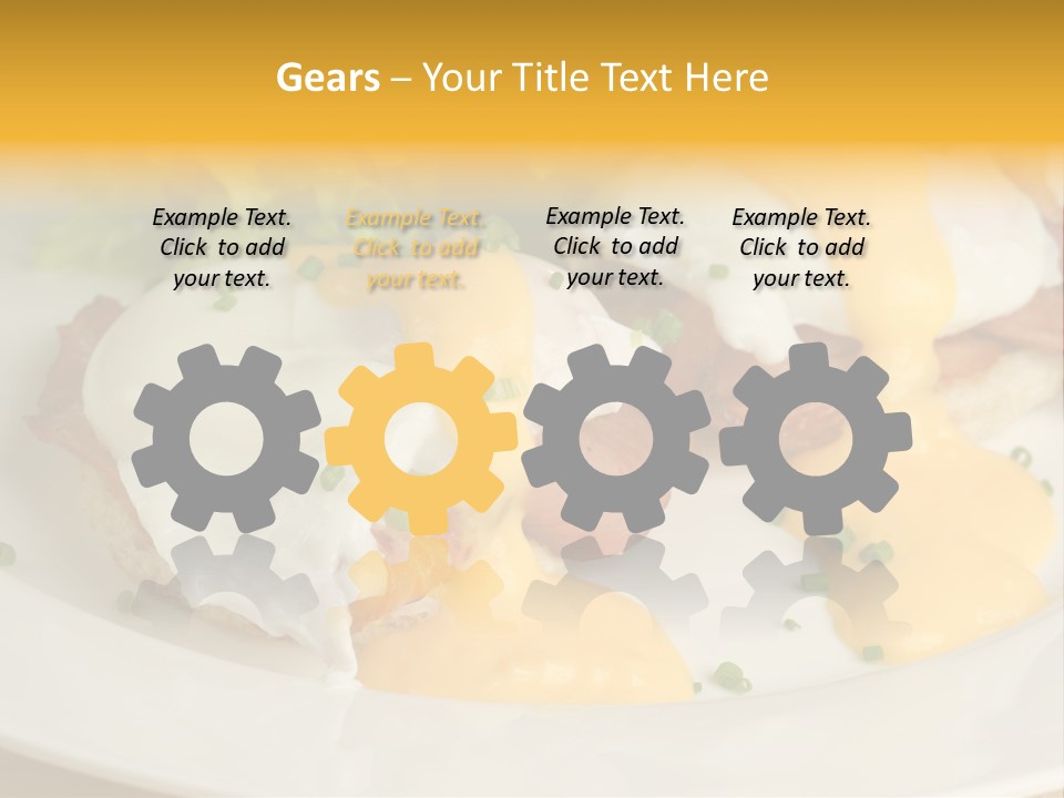 Bacon Crust Tasty PowerPoint Template