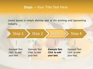 Bacon Crust Tasty PowerPoint Template