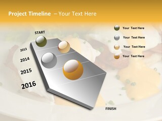 Bacon Crust Tasty PowerPoint Template