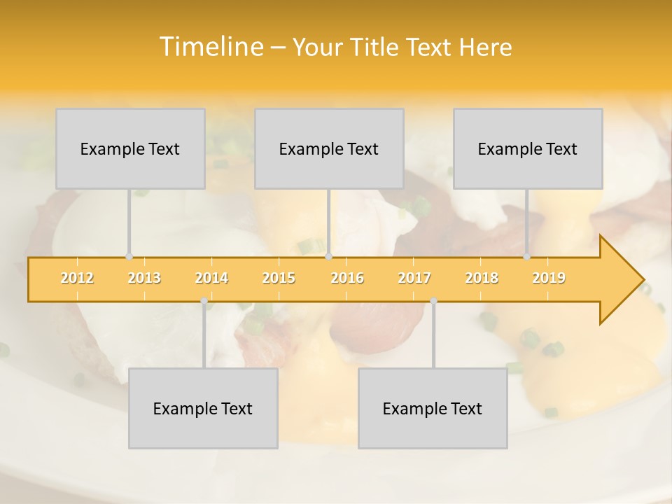 Bacon Crust Tasty PowerPoint Template