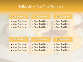 Bacon Crust Tasty PowerPoint Template