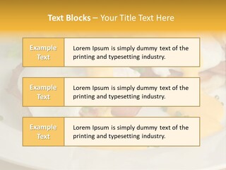 Bacon Crust Tasty PowerPoint Template