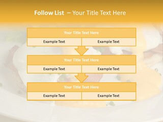 Bacon Crust Tasty PowerPoint Template