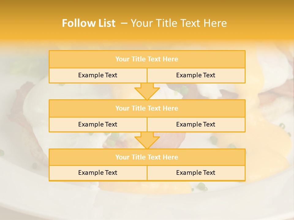 Bacon Crust Tasty PowerPoint Template