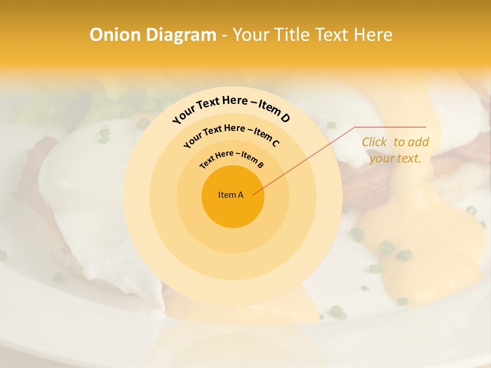Bacon Crust Tasty PowerPoint Template