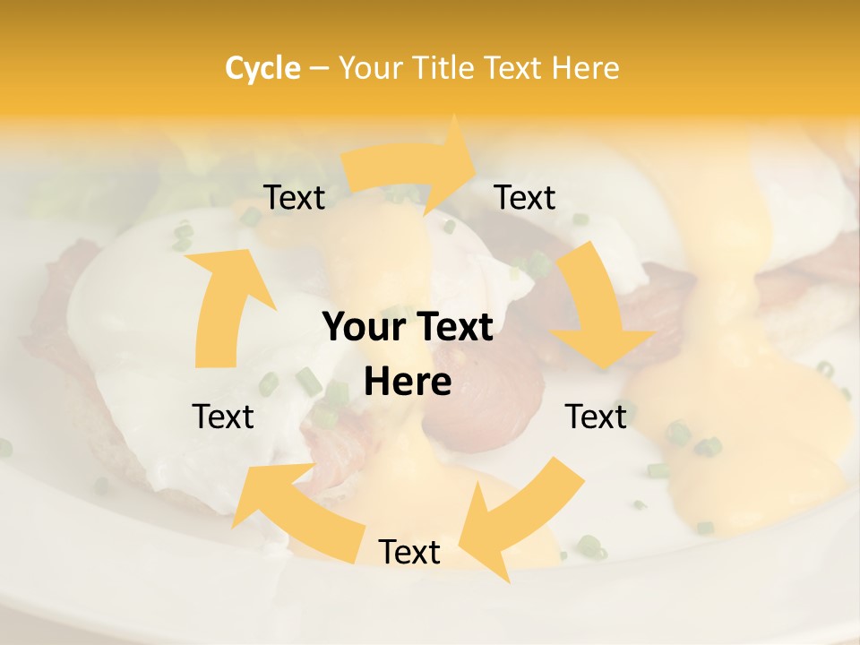 Bacon Crust Tasty PowerPoint Template