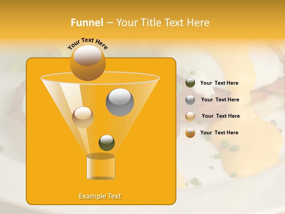 Bacon Crust Tasty PowerPoint Template