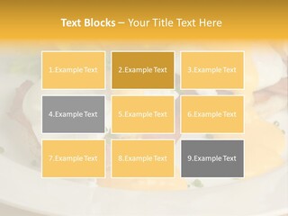 Bacon Crust Tasty PowerPoint Template