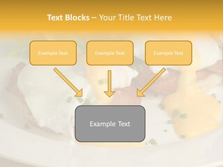 Bacon Crust Tasty PowerPoint Template