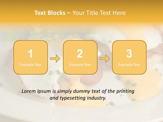 Bacon Crust Tasty PowerPoint Template