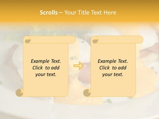 Bacon Crust Tasty PowerPoint Template