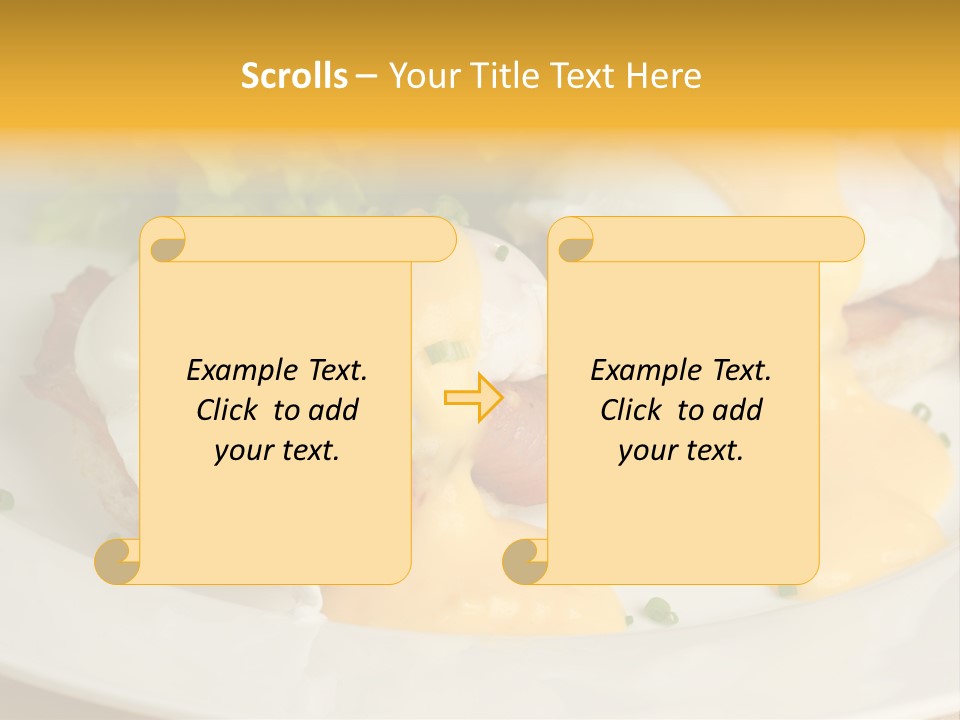 Bacon Crust Tasty PowerPoint Template