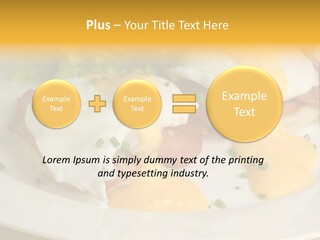 Bacon Crust Tasty PowerPoint Template