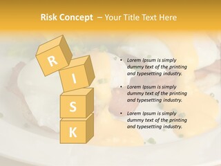 Bacon Crust Tasty PowerPoint Template