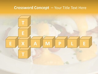 Bacon Crust Tasty PowerPoint Template