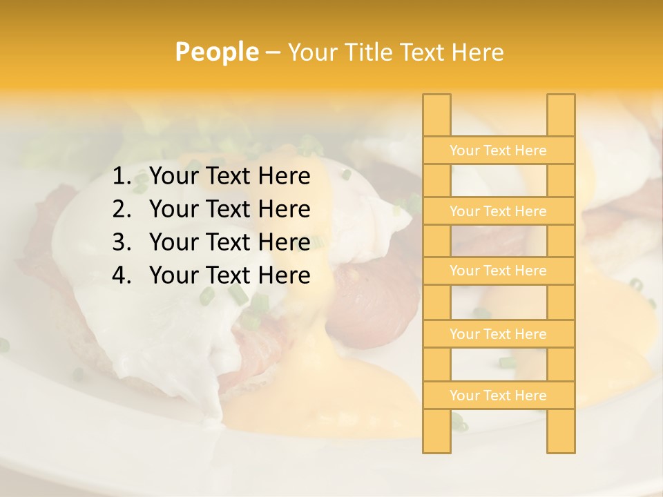 Bacon Crust Tasty PowerPoint Template