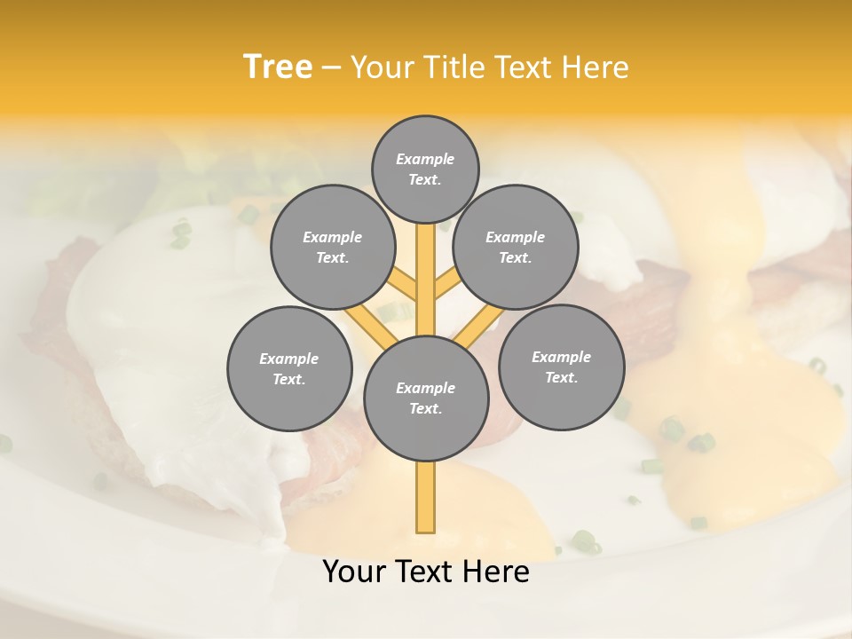 Bacon Crust Tasty PowerPoint Template