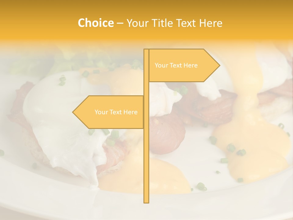 Bacon Crust Tasty PowerPoint Template