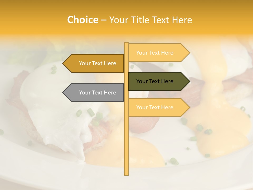Bacon Crust Tasty PowerPoint Template