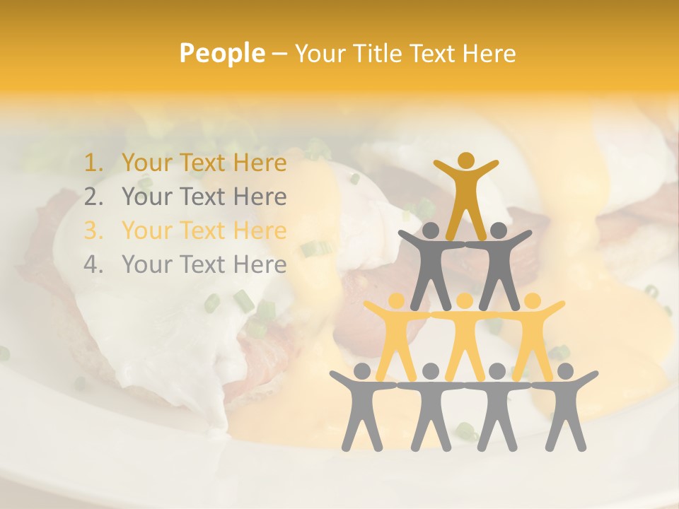 Bacon Crust Tasty PowerPoint Template