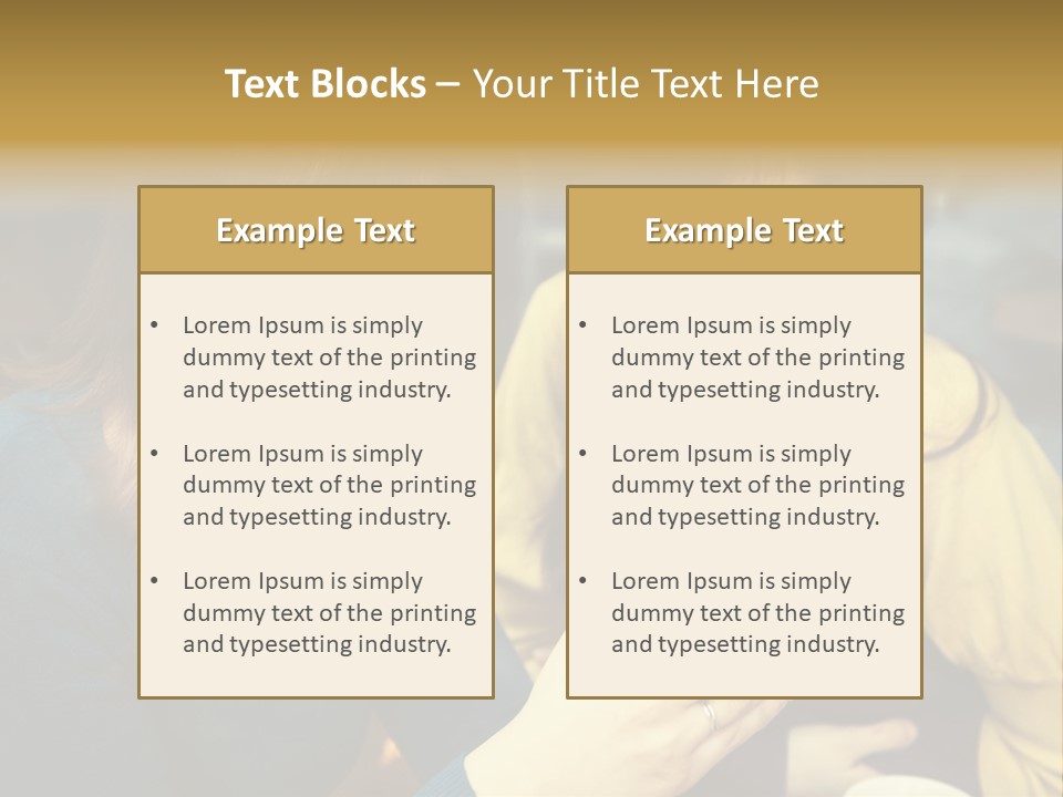 Head And Shoulders Youth Women PowerPoint Template