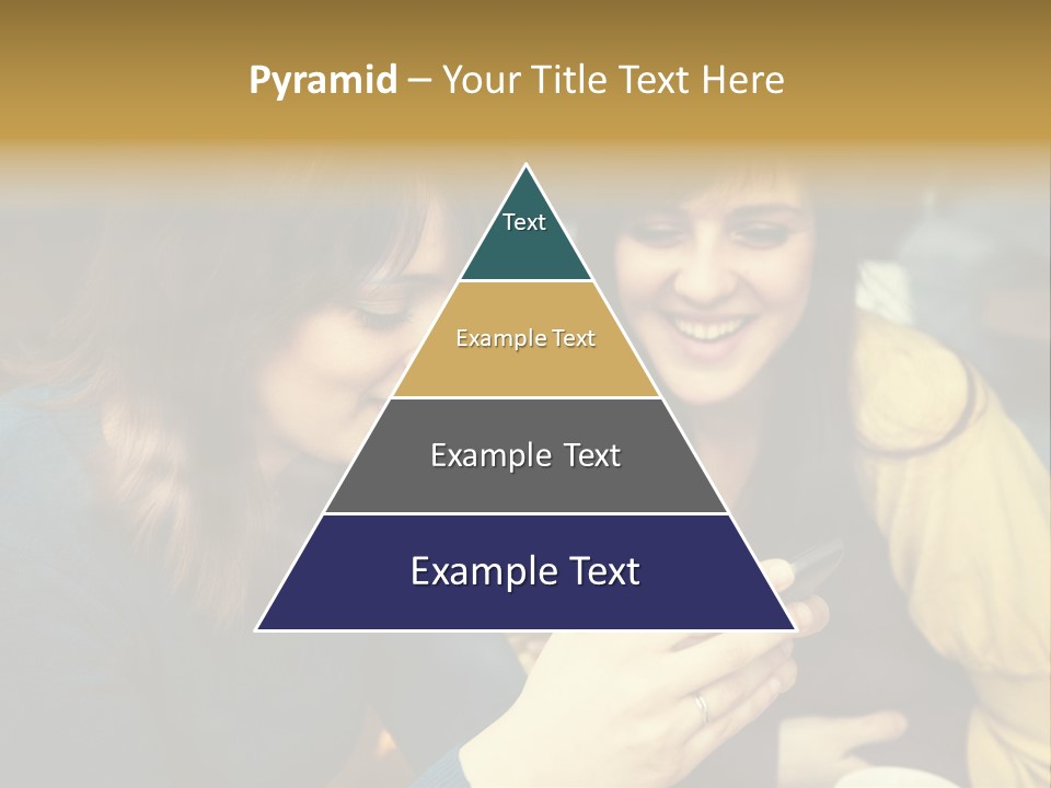 Head And Shoulders Youth Women PowerPoint Template