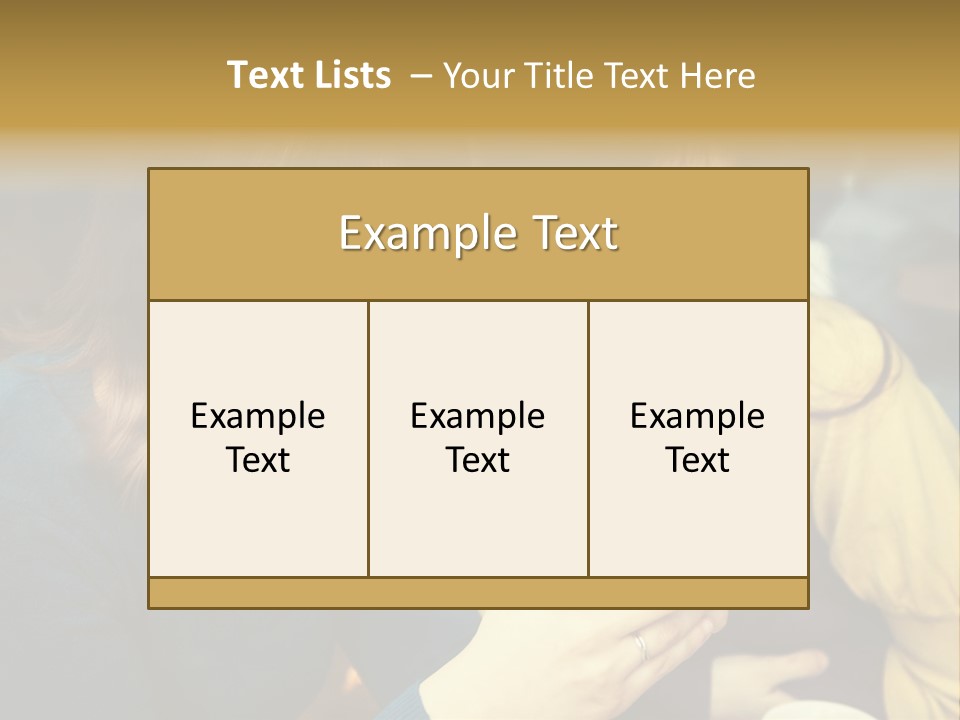 Head And Shoulders Youth Women PowerPoint Template