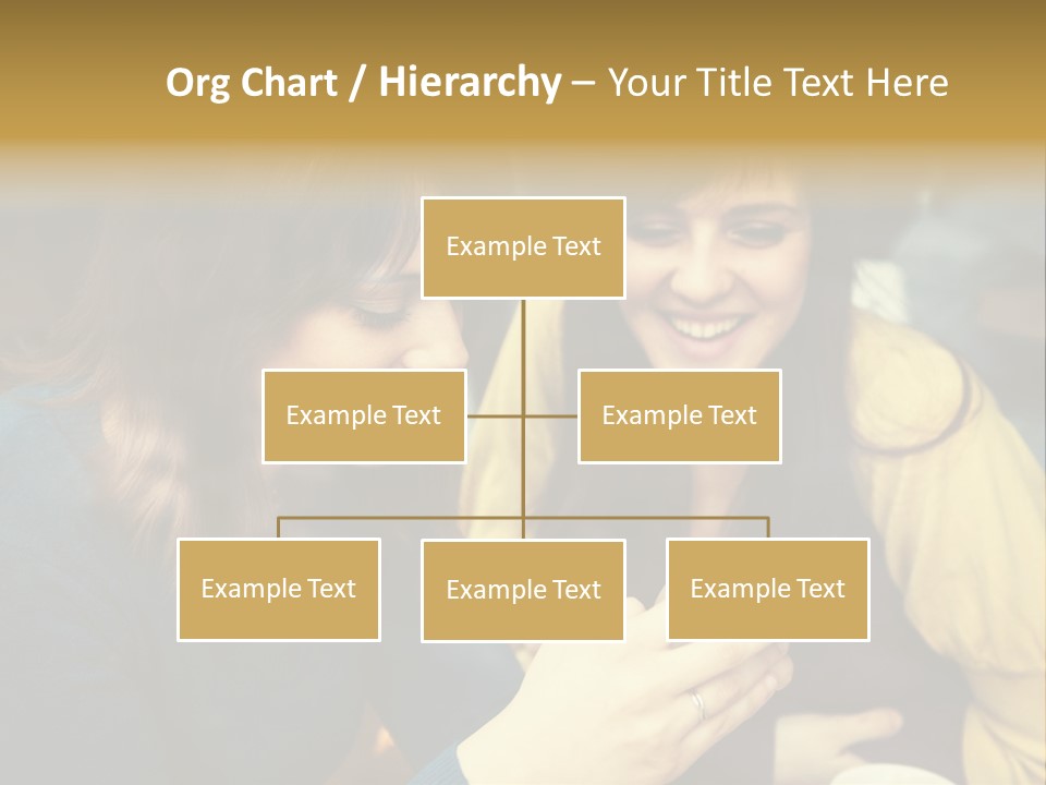 Head And Shoulders Youth Women PowerPoint Template