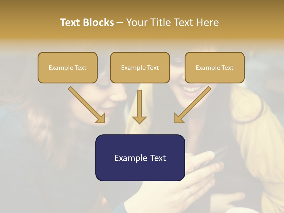 Head And Shoulders Youth Women PowerPoint Template