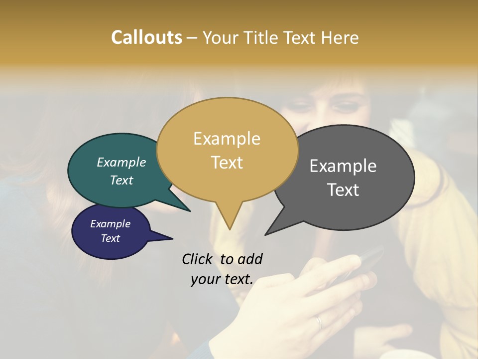 Head And Shoulders Youth Women PowerPoint Template