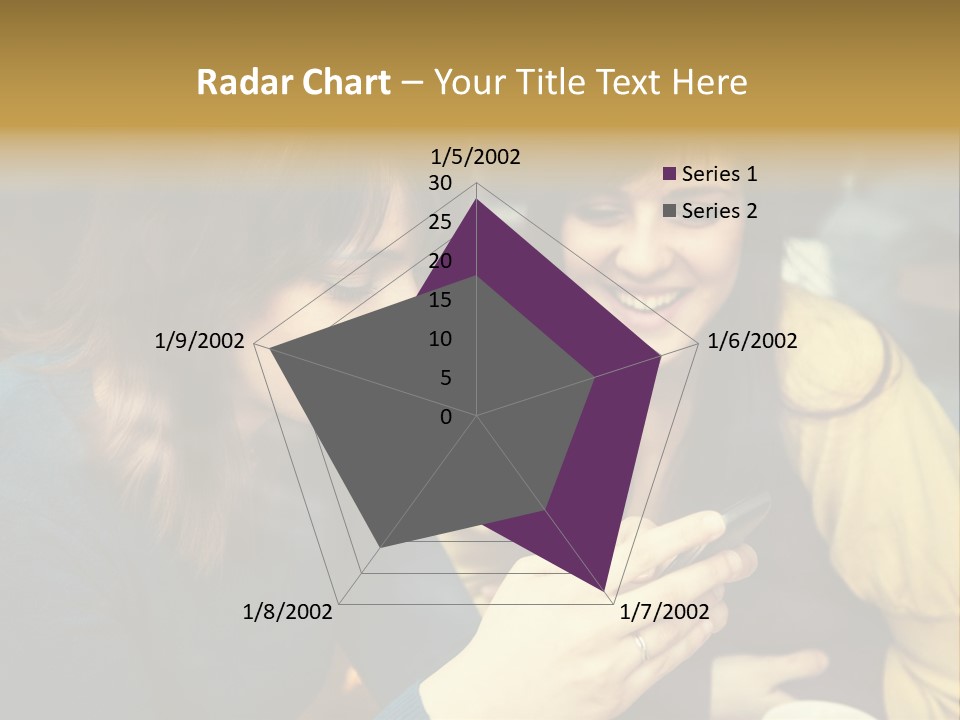 Head And Shoulders Youth Women PowerPoint Template