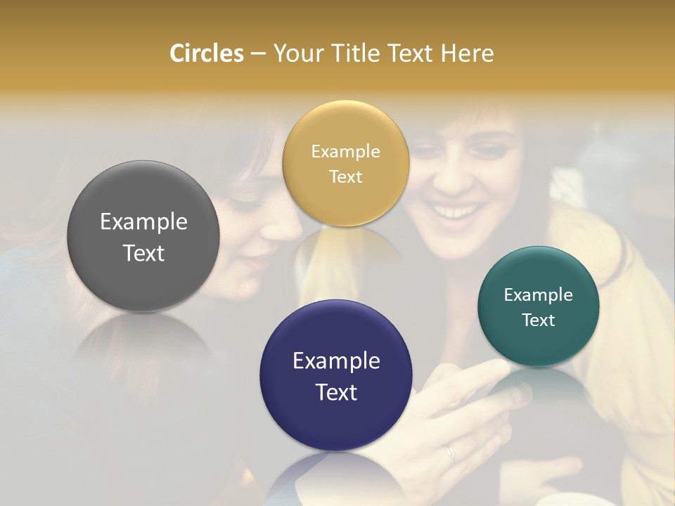 Head And Shoulders Youth Women PowerPoint Template