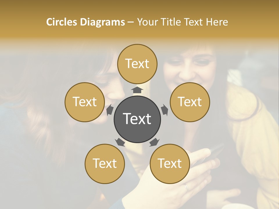 Head And Shoulders Youth Women PowerPoint Template