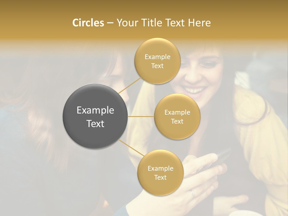 Head And Shoulders Youth Women PowerPoint Template