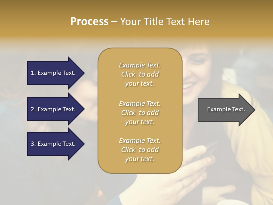 Head And Shoulders Youth Women PowerPoint Template