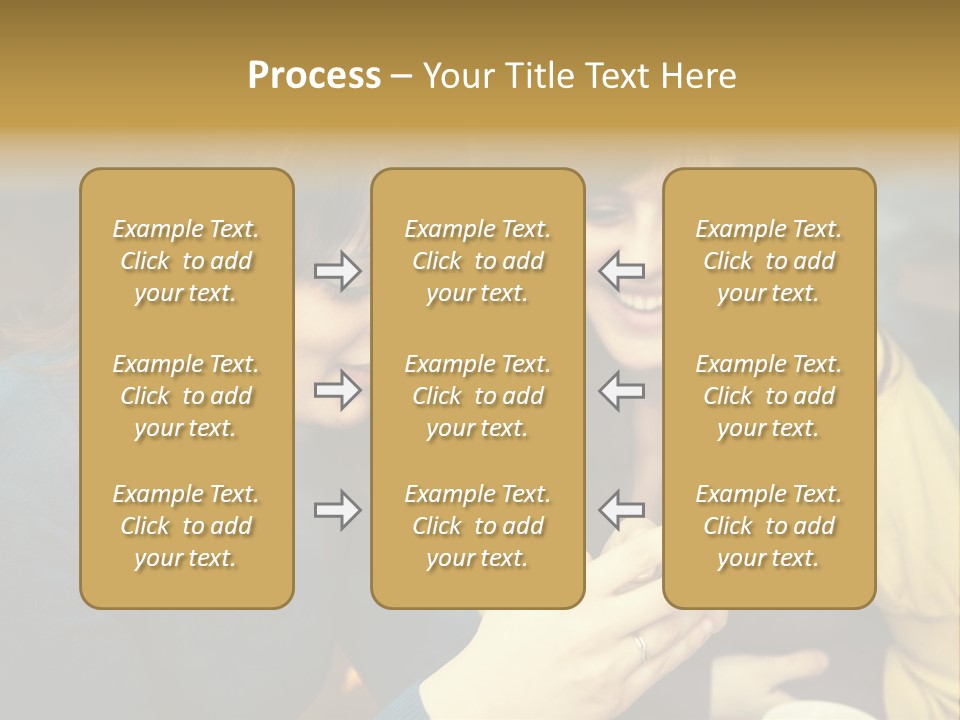 Head And Shoulders Youth Women PowerPoint Template