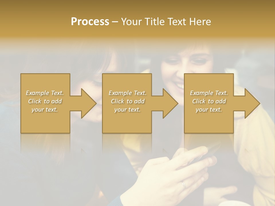 Head And Shoulders Youth Women PowerPoint Template